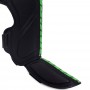 Top King "Full Impact Double Tone" Защита Голени Тайский Бокс Green-Black